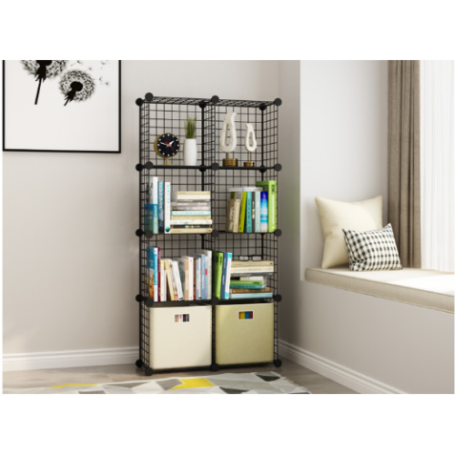 bookshelf save the space combination iron receives